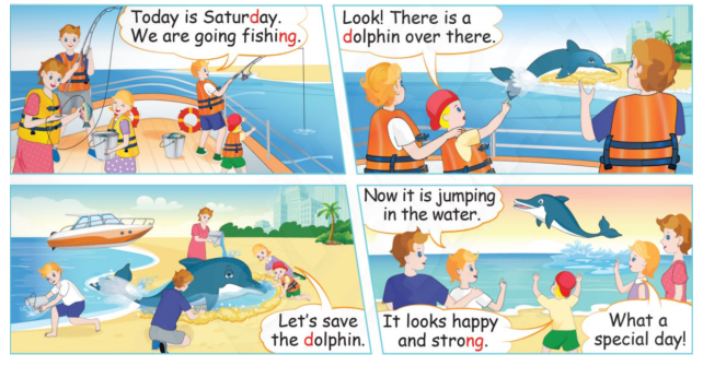 Tiếng Anh lớp 4 Unit 10 Phonics trang 92 Phonics Smart 1 1