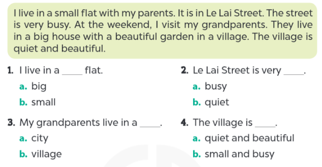 Tiếng Anh lớp 4 Unit 11 lesson 3 trang 10, 11 Global Success 3 1