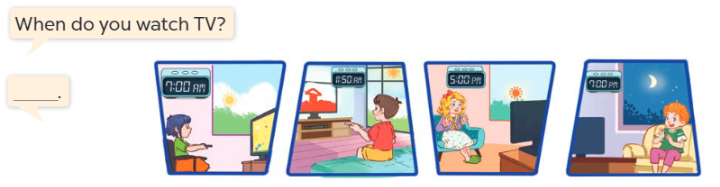 Tiếng Anh lớp 4 Unit 14 lesson 1 trang 24 Global Success 2 1