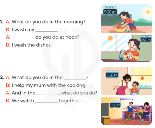 Tiếng Anh lớp 4 Unit 14 lesson 2 trang 26 Global Success 4 1