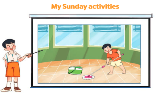 Tiếng Anh lớp 4 Unit 14 lesson 3 trang 28 Global Success 5 1