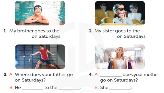 Tiếng Anh lớp 4 Unit 15 lesson 1 trang 30 Global Success 4 1