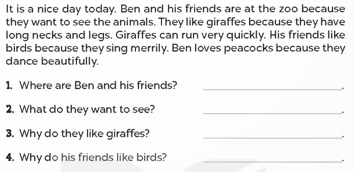 Tiếng Anh lớp 4 Unit 19 lesson 3 trang 62 Global Success 3 1