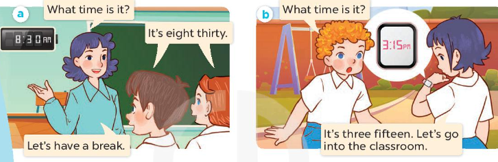 Tiếng Anh lớp 4 Unit 2 lesson 1 trang 16, 17 Global Success 0 1