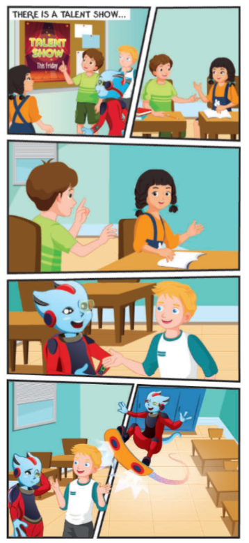 Tiếng Anh lớp 4 Unit 2 lesson 1 trang 20 iLearn Smart Start 6 1