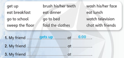 Tiếng Anh lớp 4 Unit 2 lesson 12 trang 39 Explore Our World 1 1