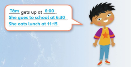 Tiếng Anh lớp 4 Unit 2 lesson 12 trang 39 Explore Our World 3 1