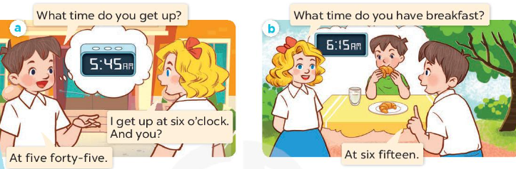 Tiếng Anh lớp 4 Unit 2 lesson 2 trang 18, 19 Global Success 0 1