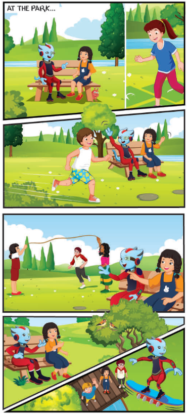 Tiếng Anh lớp 4 Unit 2 lesson 2 trang 23 iLearn Smart Start 6 1