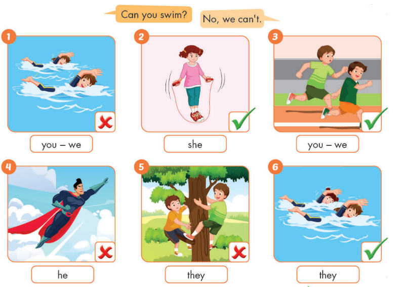 Tiếng Anh lớp 4 Unit 2 lesson 2 trang 23 iLearn Smart Start 9 1
