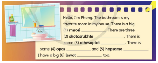 Tiếng Anh lớp 4 Unit 2 lesson 2 trang 29 Explore Our World 2 1