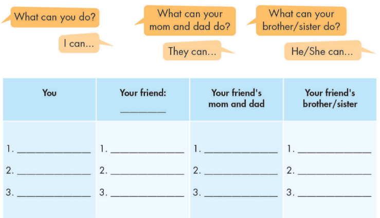 Tiếng Anh lớp 4 Unit 2 lesson 3 trang 26 iLearn Smart Start 10 1