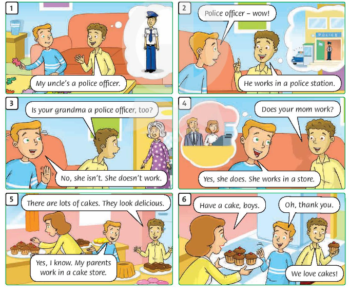 Tiếng Anh lớp 4 Unit 2 lesson one trang 16 Family and Friends 2 1