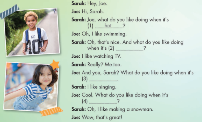 Tiếng Anh lớp 4 Unit 3 Geography trang 43 iLearn Smart Start 7 1