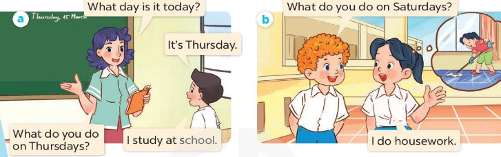 Tiếng Anh lớp 4 Unit 3 lesson 2 trang 24, 25 Global Success 0 1