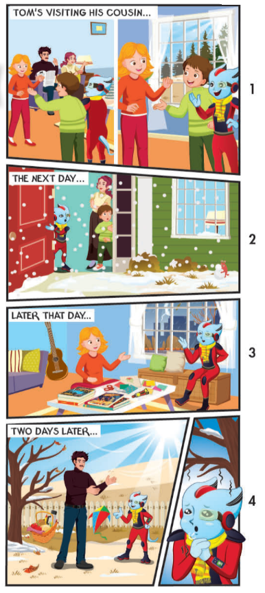 Tiếng Anh lớp 4 Unit 3 lesson 2 trang 37 iLearn Smart Start 6 1