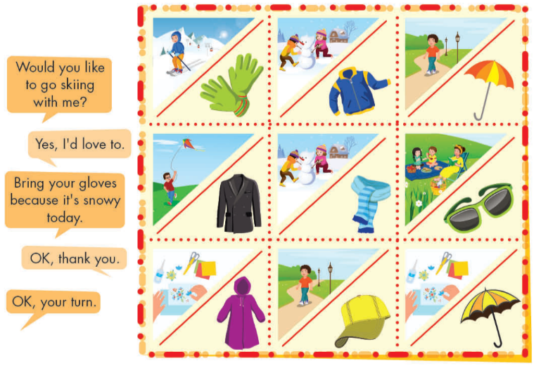 Tiếng Anh lớp 4 Unit 3 lesson 3 trang 40 iLearn Smart Start 10 1