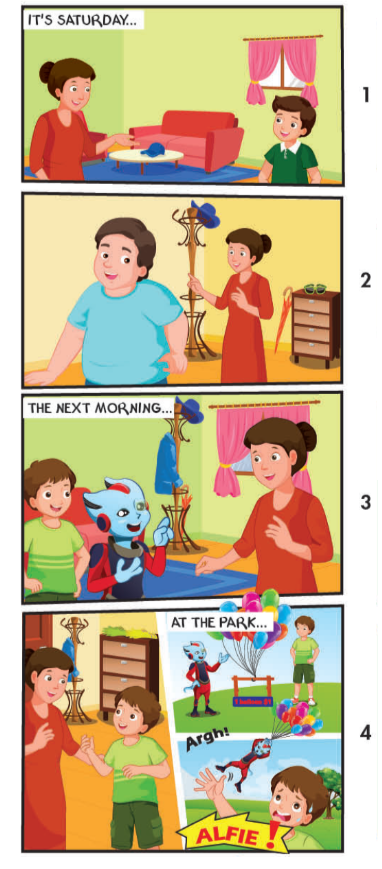 Tiếng Anh lớp 4 Unit 3 lesson 3 trang 40 iLearn Smart Start 6 1