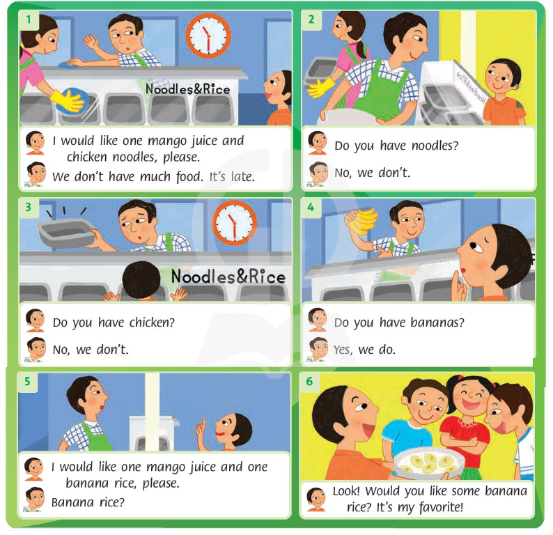 Tiếng Anh lớp 4 Unit 3 lesson five trang 25 Family and Friends 1 1