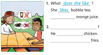 Tiếng Anh lớp 4 Unit 3 lesson two trang 23 Family and Friends 3 1