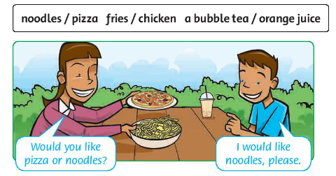 Tiếng Anh lớp 4 Unit 3 lesson two trang 23 Family and Friends 4 1