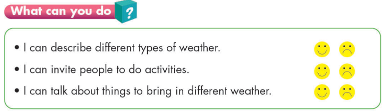 Tiếng Anh lớp 4 Unit 3 Review and Practice trang 46 iLearn Smart Start 3 2