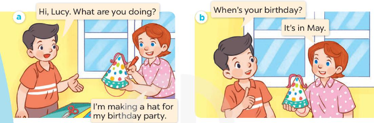 Tiếng Anh lớp 4 Unit 4 lesson 1 trang 28, 29 Global Success 0 1