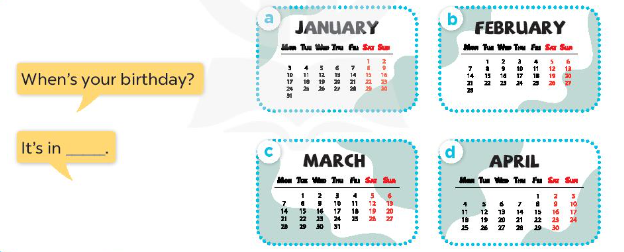 Tiếng Anh lớp 4 Unit 4 lesson 1 trang 28, 29 Global Success 1 1