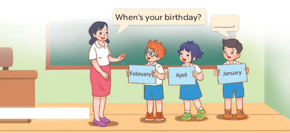 Tiếng Anh lớp 4 Unit 4 lesson 1 trang 28, 29 Global Success 2 1