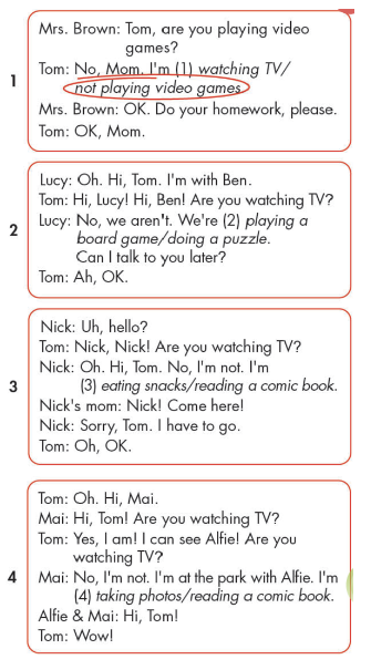 Tiếng Anh lớp 4 Unit 4 lesson 1 trang 48 iLearn Smart Start 7 1