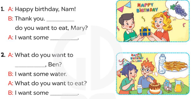 Tiếng Anh lớp 4 Unit 4 lesson 2 trang 30, 31 Global Success 4 1