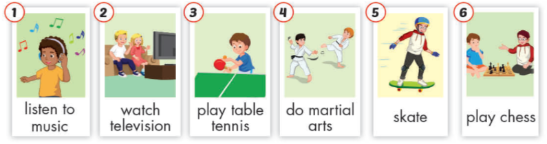 Tiếng Anh lớp 4 Unit 4 lesson 2 trang 51 iLearn Smart Start 0 1