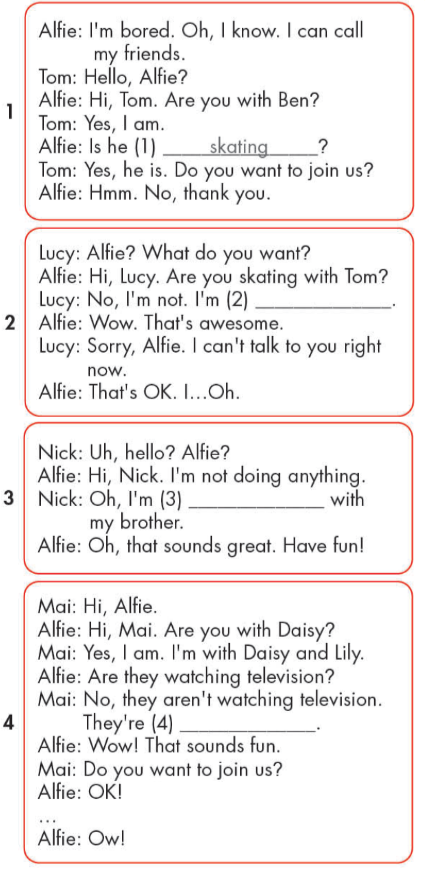 Tiếng Anh lớp 4 Unit 4 lesson 2 trang 51 iLearn Smart Start 7 1