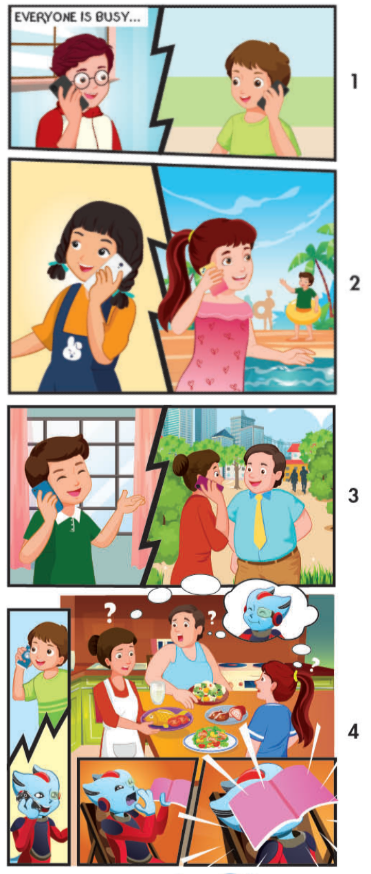 Tiếng Anh lớp 4 Unit 4 lesson 3 trang 54 iLearn Smart Start 6 1
