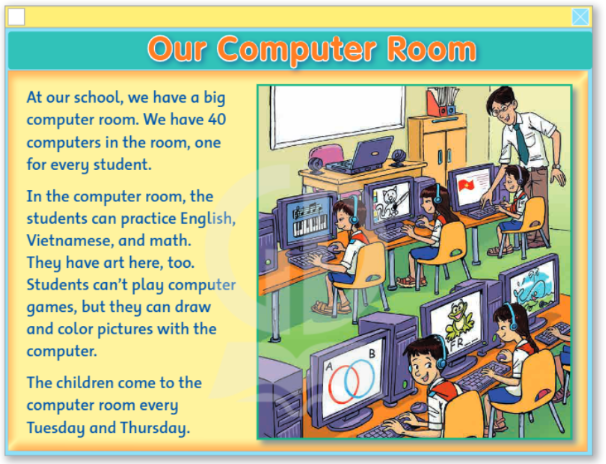 Tiếng Anh lớp 4 Unit 4 lesson five trang 36 Family and Friends 1 1