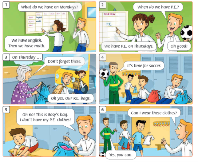 Tiếng Anh lớp 4 Unit 4 lesson one trang 32 Family and Friends 2 1