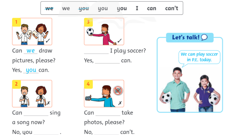 Tiếng Anh lớp 4 Unit 4 lesson two trang 33 Family and Friends 3 1