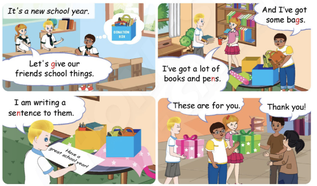 Tiếng Anh lớp 4 Unit 4 Phonics trang 38 Phonics Smart 1 1