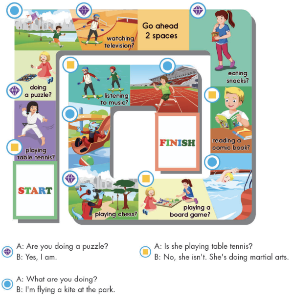 Tiếng Anh lớp 4 Unit 4 review and practice trang 60 iLearn Smart Start 3 1