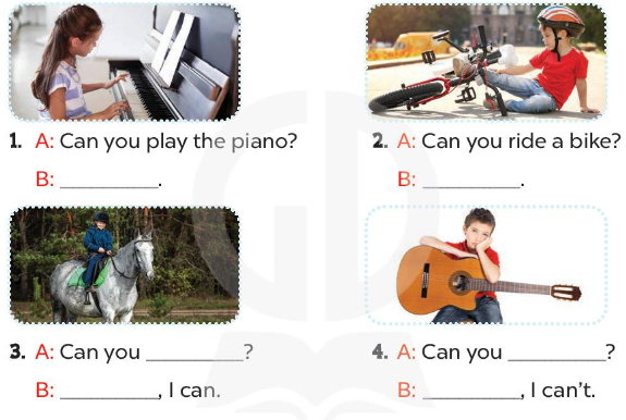 Tiếng Anh lớp 4 Unit 5 lesson 1 trang 34, 35 Global Success 4 1