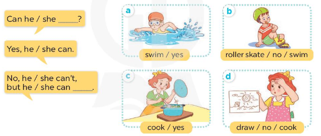 Tiếng Anh lớp 4 Unit 5 lesson 2 trang 36, 37 Global Success 1 1