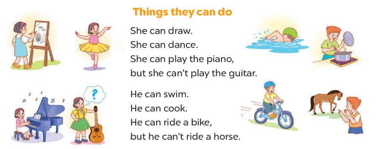 Tiếng Anh lớp 4 Unit 5 lesson 2 trang 36, 37 Global Success 5 1