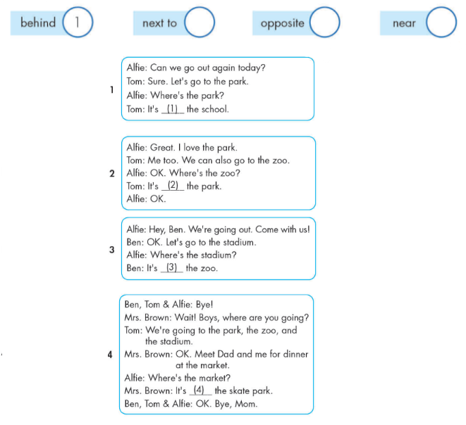 Tiếng Anh lớp 4 Unit 5 lesson 2 trang 67 iLearn Smart Start 7 1