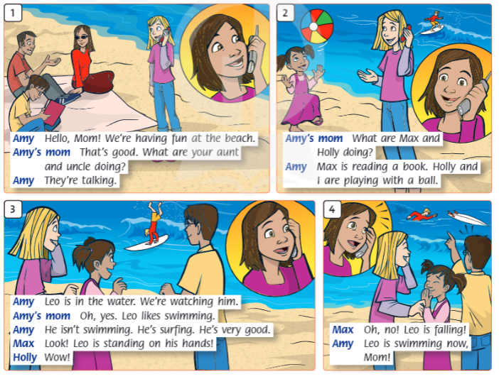 Tiếng Anh lớp 4 Unit 5 lesson one trang 38 Family and Friends 2 1