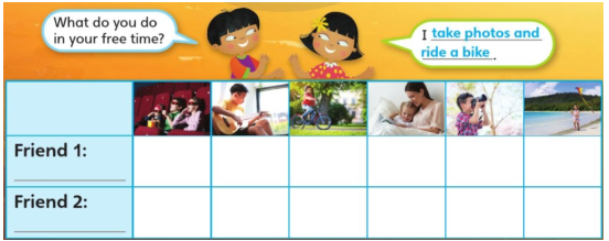 Tiếng Anh lớp 4 Unit 6 lesson 2 trang 95 Explore Our World 3 1