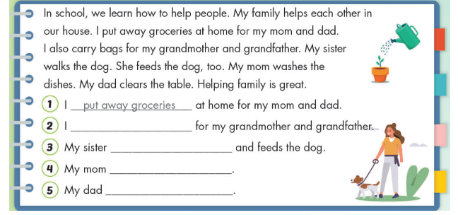 Tiếng Anh lớp 4 Unit 7 Ethics trang 101 iLearn Smart Start 4 1