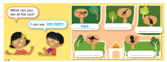 Tiếng Anh lớp 4 Unit 7 lesson 1 trang 112 Explore Our World 3 1