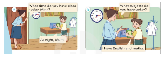 Tiếng Anh lớp 4 Unit 7 lesson 1 trang 50, 51 Global Success 0 1