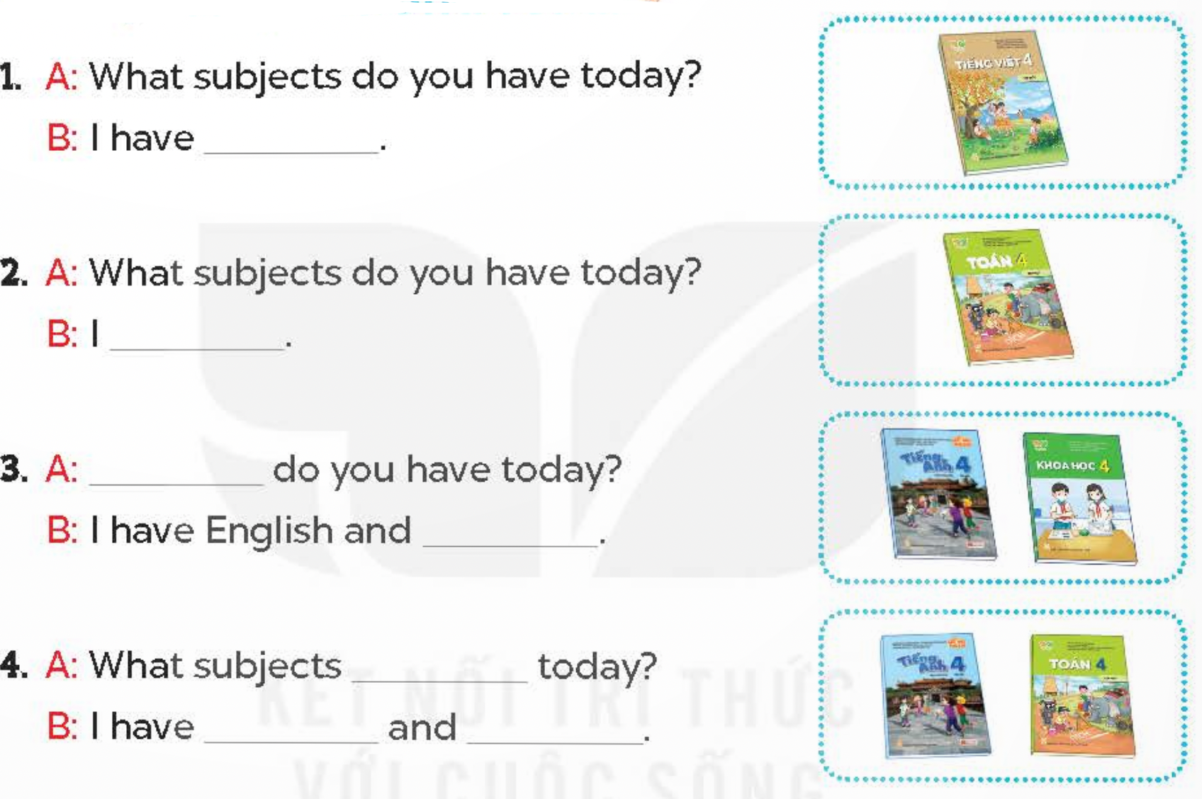 Tiếng Anh lớp 4 Unit 7 lesson 1 trang 50, 51 Global Success 4 1