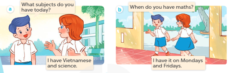 Tiếng Anh lớp 4 Unit 7 lesson 2 trang 52, 53 Global Success 0 1